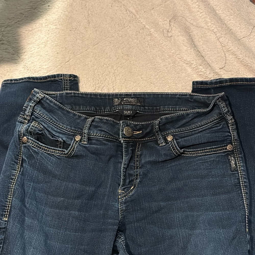 Silver Suki mid rise slim jeans